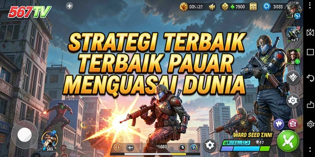 Tampilan gameplay 567TV dengan berbagai strategi yang diterapkan.