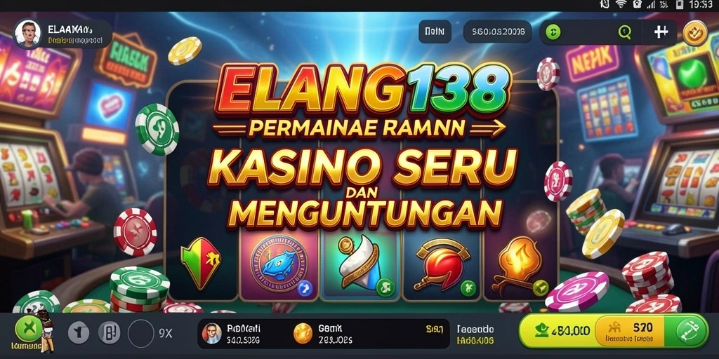 Tampilan gameplay seru dan menarik dari ELANG138.