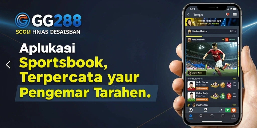 Tampilan gameplay menarik dari aplikasi GG288 Sportsbook.