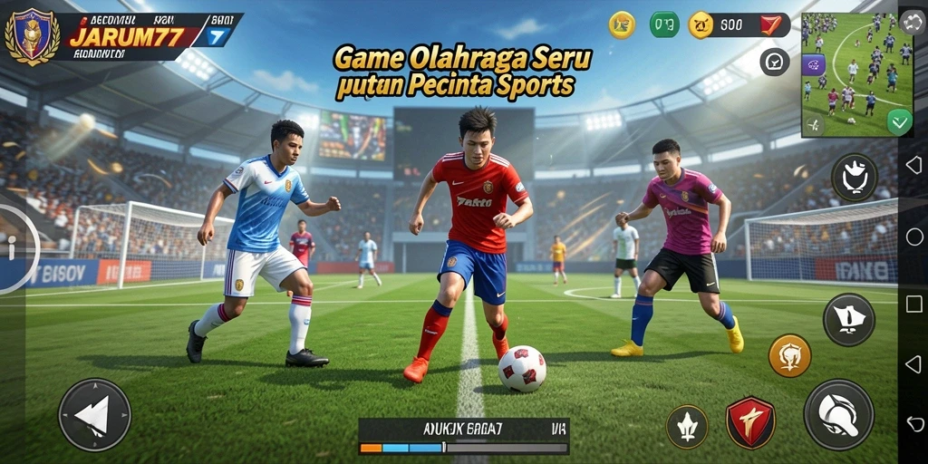 Gameplay seru dan menegangkan di JARUM77.