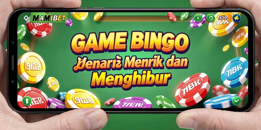 Screenshot MAMIBET menampilkan gameplay bingo yang seru dan interaktif.