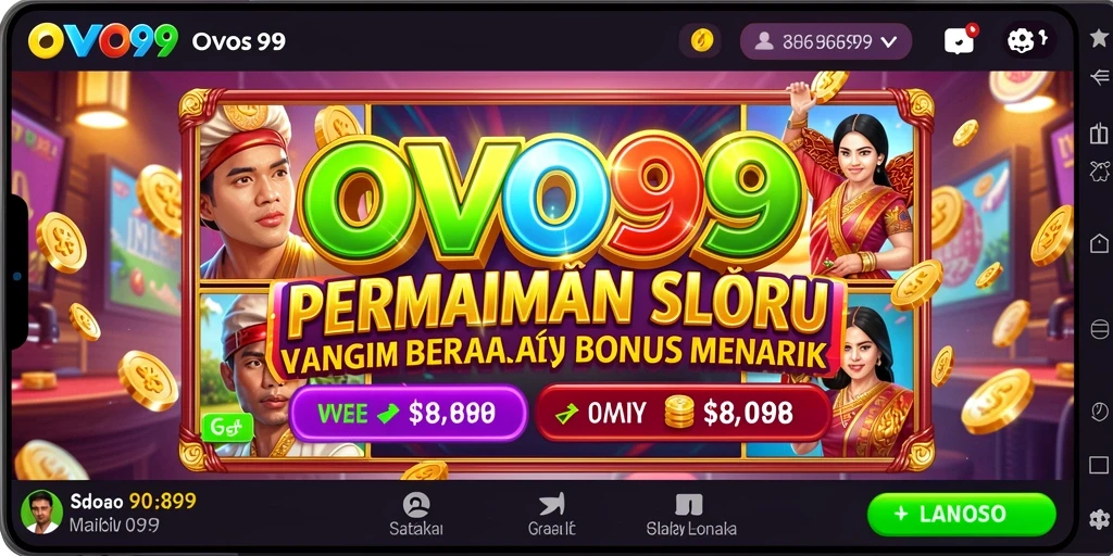 Screenshot gameplay menarik OVO99 dengan tampilan slot yang menawan.
