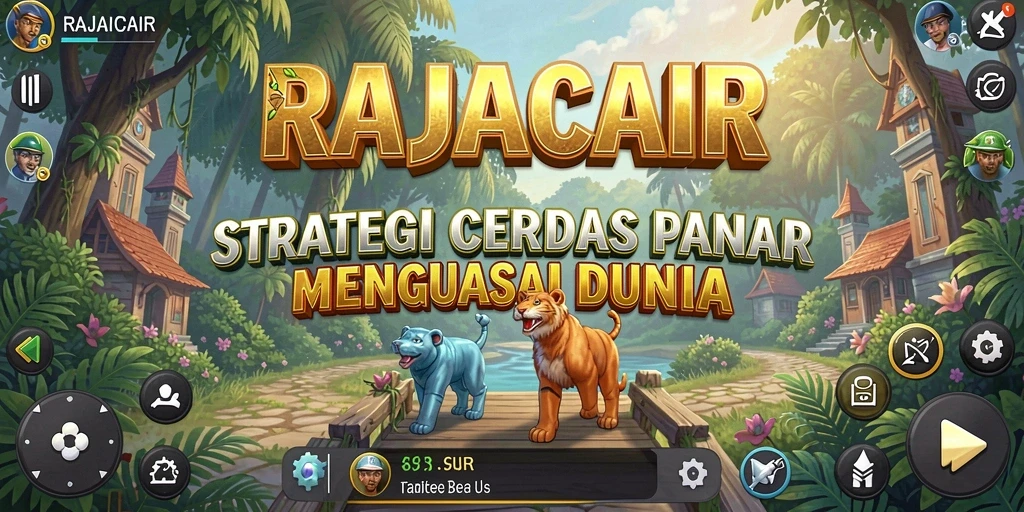 Tampilan gameplay RAJACAIR yang penuh strategi dan taktik.