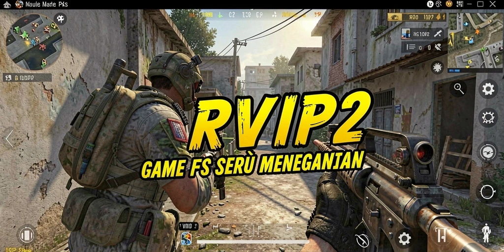 Gameplay RPVIP2 yang seru dan penuh aksi.