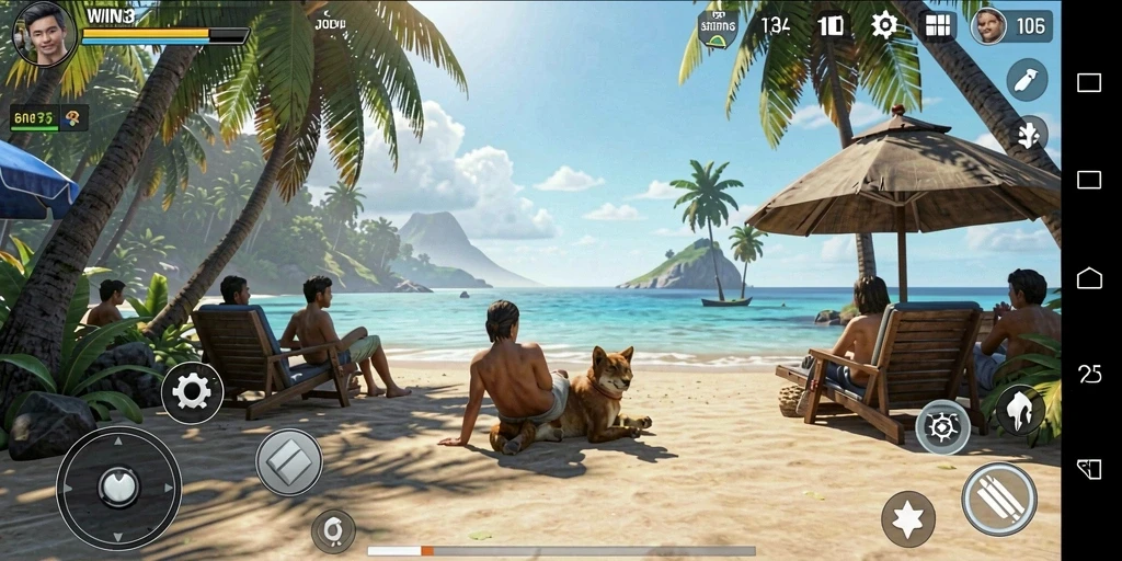 Tampilan gameplay Casual yang seru dan menarik dari WIN33.