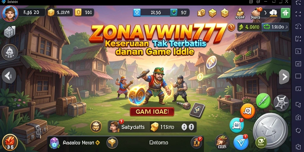 Tampilan gameplay ZONAWIN777 yang mengasyikkan dan menarik.